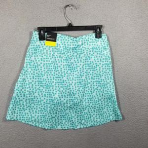 246498 Nike Dri-FIT UV Grid 17  GOLF Skort Skirt Small Teal CU9364-382 NWT MSRP