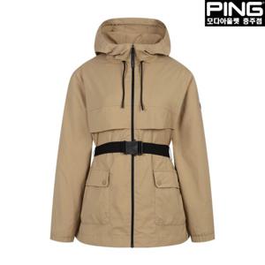 [핑]여성 벨티드 후드 점퍼 121D1JP152_BG2_CJ