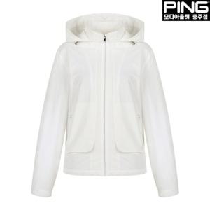 [핑]여성 후드 탈부착 바람막이 점퍼 121D1JP051_WH2_CJ