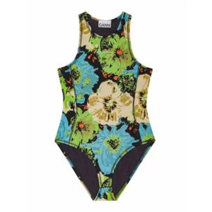 [GANNI] 라프리마 여성 크루 넥 프린트 바디수트 T4134999 Multicolour /8