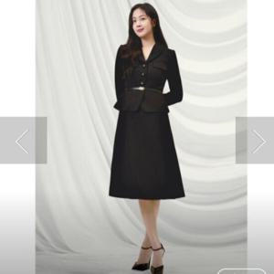[샤틴]버튼장식 투피스스타일 벨티드 원피스S244B601A_JK