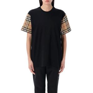 버버리 반팔 티셔츠 25P8073028 A1189 Black