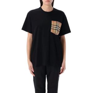 버버리 반팔 티셔츠 25P8103970 A1189 Black