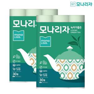 [모나리자] 녹차가좋은 30m x 30롤 x 2팩