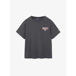 [휠라] FILA 공용 쿨링 PCM 프린트 소로나 오버핏 반팔티 FS2RSH2212XDGY