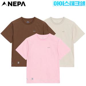 [네파](7L45331) 여성 여름 아이스테크쉘 반팔 우븐 라운드 티셔츠
