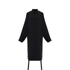 발렌시아가 레이스업 셔츠 드레스 831216TSO28Q 1000 TP936647379