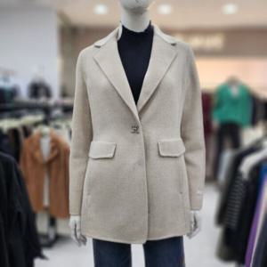 [조이너스]여성 정장 24신상 핸드메이드 하프 코트 롱자켓JEW0WJ
