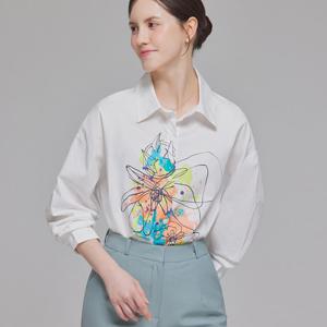[포커스]컬러드로잉롱블라우스 PBINF5S1BL5201
