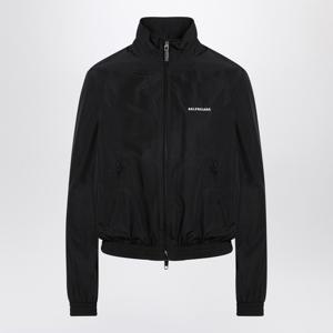 발렌시아가 블랙 집업 봄버 재킷 818552TPQ38 1000
