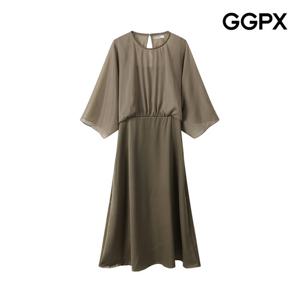 [지지피엑스]쉬폰 날개 스모크 원피스 (GP4OP025F)