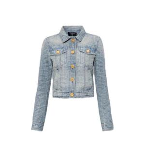 Balmain 모노그램 데님 재킷 AF0TC041DD27 6FF TP942462973