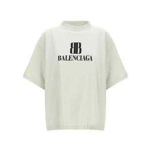 발렌시아가 반팔 티셔츠 818431TSVU49012 Gray