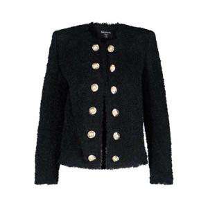 [BALMAIN] 라프리마 여성 캐주얼 자켓 Giacca 인 트위드 FF1SM508XC670PA 블랙 /8