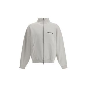 발렌시아가 집업 니트 844162TSVP1 9012 WHITE