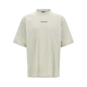 발렌시아가 반팔 티셔츠 764235TSVO98016 Beige
