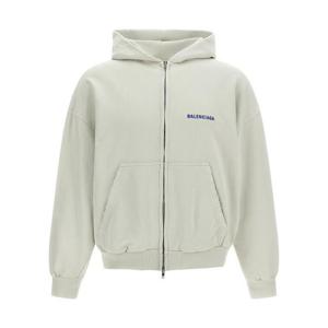 발렌시아가 후드 티셔츠 803264TSVP18016 Beige