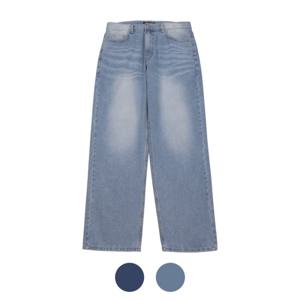[파파브로] 남성 데일리 세미와이드 넓은 핏 청바지 UP-JEA-8062,3