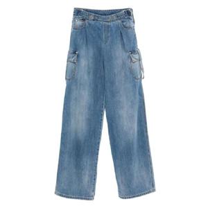 25 FW 에르마노설비노 플리츠 프런트 카고 진 D477P302GKW TP441225221