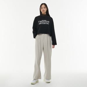 [랩]스판 투턱 세미 와이드 팬츠(AQ1WP242)