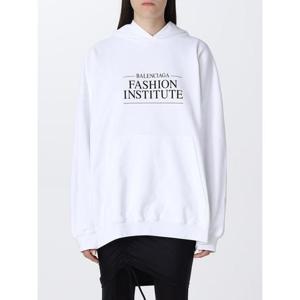 발렌시아가 후드 티셔츠 620947 TMVK19040 WHITE