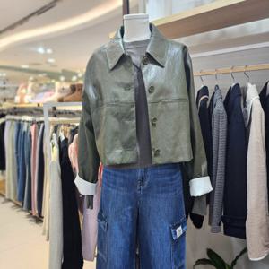 [르샵]카라크롭 레더 자켓(UC32LJ010)_BP