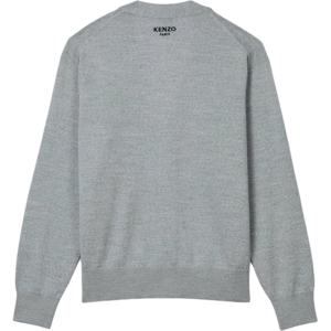 겐조 팝 브이넥 가디건 - 페일 그레이  FF52CA4833LB93