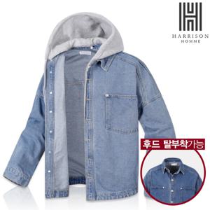 [해리슨][해리슨] 청후드 남방 자켓 ICNF1035