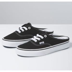 반스 VN0A54F76BT VANS 클래식 Authentic 어센틱 뮬 MULE 블랙 남여공용 스니커즈 캔버스화