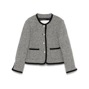 던스트 자켓 UDJA5A205MU CHECK BLACK WHITE