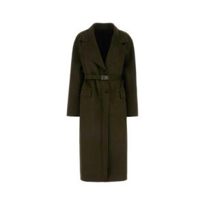 살바토레 페라가모 자켓 13G412781225 OLIVE GREEN