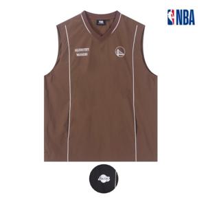 [엔비에이]남여공용 경량 우븐 조끼 나시 오버핏 슬리브리스 (N252TS433P)