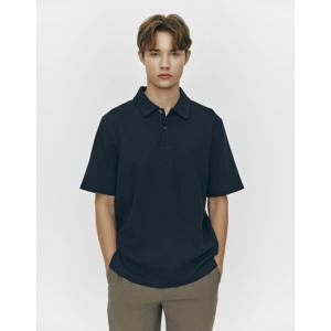 [지오다노]남자 와플 폴로 반팔티 015505