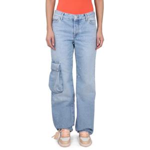 오프화이트 데님 OWYB014 S23DEN0014001 Blue