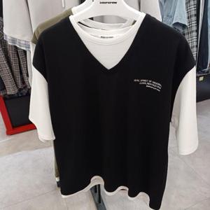 인터크루 HC17 블럭레이어닝반팔 ITY2TM08B