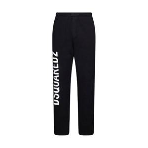 Dsquared2 로고 프린트 스트레이트 레그 트랙 팬츠 S74KB0737S25538 900 TP945186460