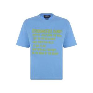 Dsquared2 로고 프린트 크루넥 티셔츠 S75GD0328S22427 473 TP946375721