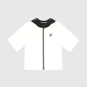 [볼빅]볼빅 여성 골프 간절기 경량 반팔 점퍼 VLWBP201-OW