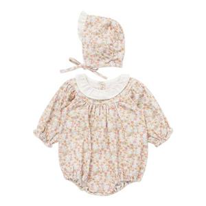 [블루독베이비8] FW25 소프트 플라워 바디수트 HJ (45A1360405) (BLUEDOG BABY 유아 출산 백일 선물 도트