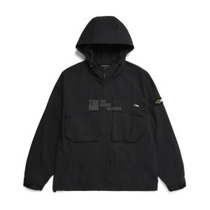 내셔널지오그래픽 N231MJP905 봄버 후디 세미 오버핏 자켓 BLACK