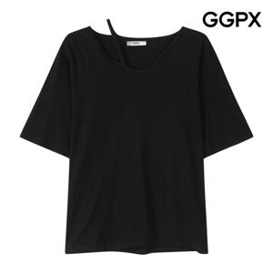 GGPX  V 컷팅넥 코튼 티셔츠 (GP7TS007F)