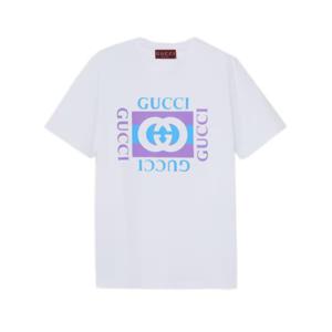 구찌 반팔 티셔츠 837959XJHG9 9081 White