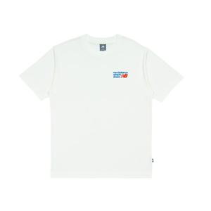 뉴발란스 ATHLETICS 그래픽 반팔티 AA NBNEF22461 10 19 50
