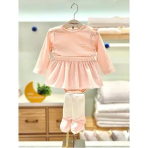 압소바 HK 베일리 바디슈트세트(치마 양말)(25FW신상품) (AA2710623)