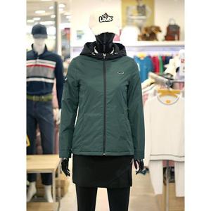 루이까스텔 세이브존03 여성 골프 가을 겨울 반전 배색 후드 패딩 점퍼 AG7LDJP904A