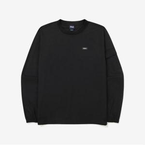 [휠라] 정상* 99,000원 스트레치 우븐 포켓 맨투맨(FS2POG3103X_BLK)