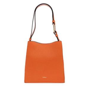 Furla Nuvola 로고 프린트 미니 버킷 백 WB01373HSF000 PAPRIKA TP944423552