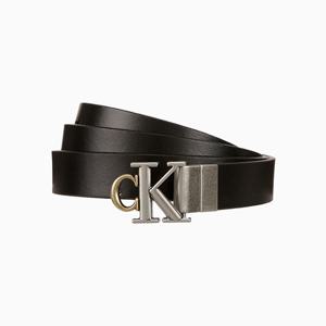 CK진  여성 CKJ 모노그램 투톤 플라크 리버시블 벨트 20MM(4K7006G-V1K)