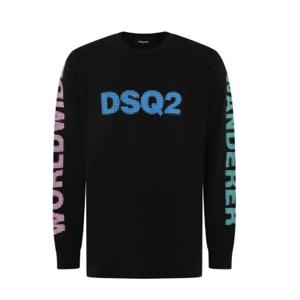 디스퀘어드2 롱 프린트 크루넥 스웨트셔츠 S71GD1224S24380 900 TP941649227