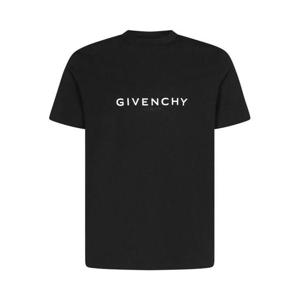 지방시 반팔 티셔츠 BM71653Y6B001 Black